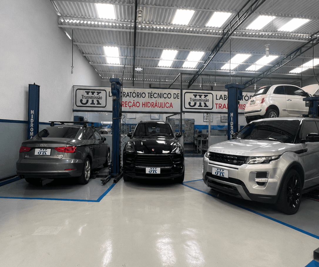 Troca de óleo do câmbio automático Audi na JK Transmissão